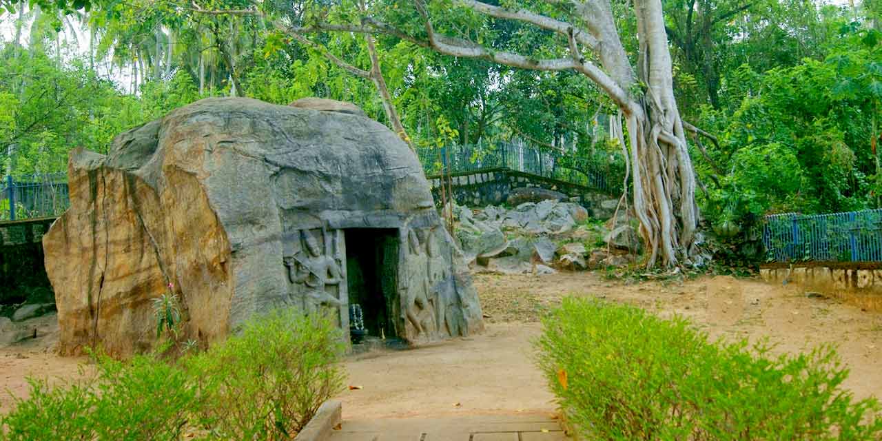Vizhinjam Rock Cut Cave Trivandrum